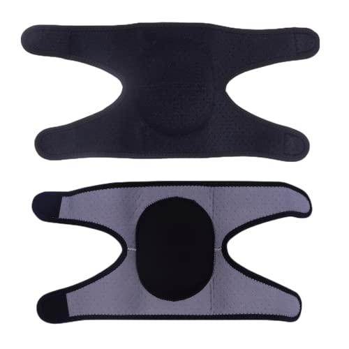 JUMISEE JUMISEE (2PCS Kids Adjustable Knee Pad, Anti-Slip Padded Sponge Knee Brace Breathable Flexible Elastic Knee Support for Football Volleyball Dance Skating Basketball Sports