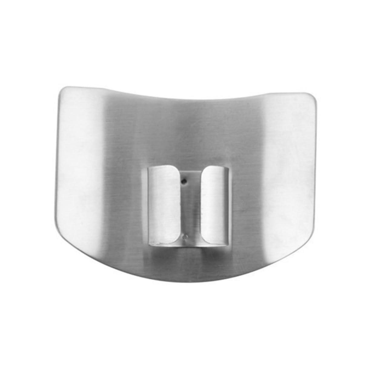 Healvian Healvian 6 Pcs Home Kitchen Tool Hand Protector for Knife Fingerling Trap Nail Protection Gel Hand Support Tape Finger Care Protector Household Tools Fingertip Protectors Thumb Ring Silver