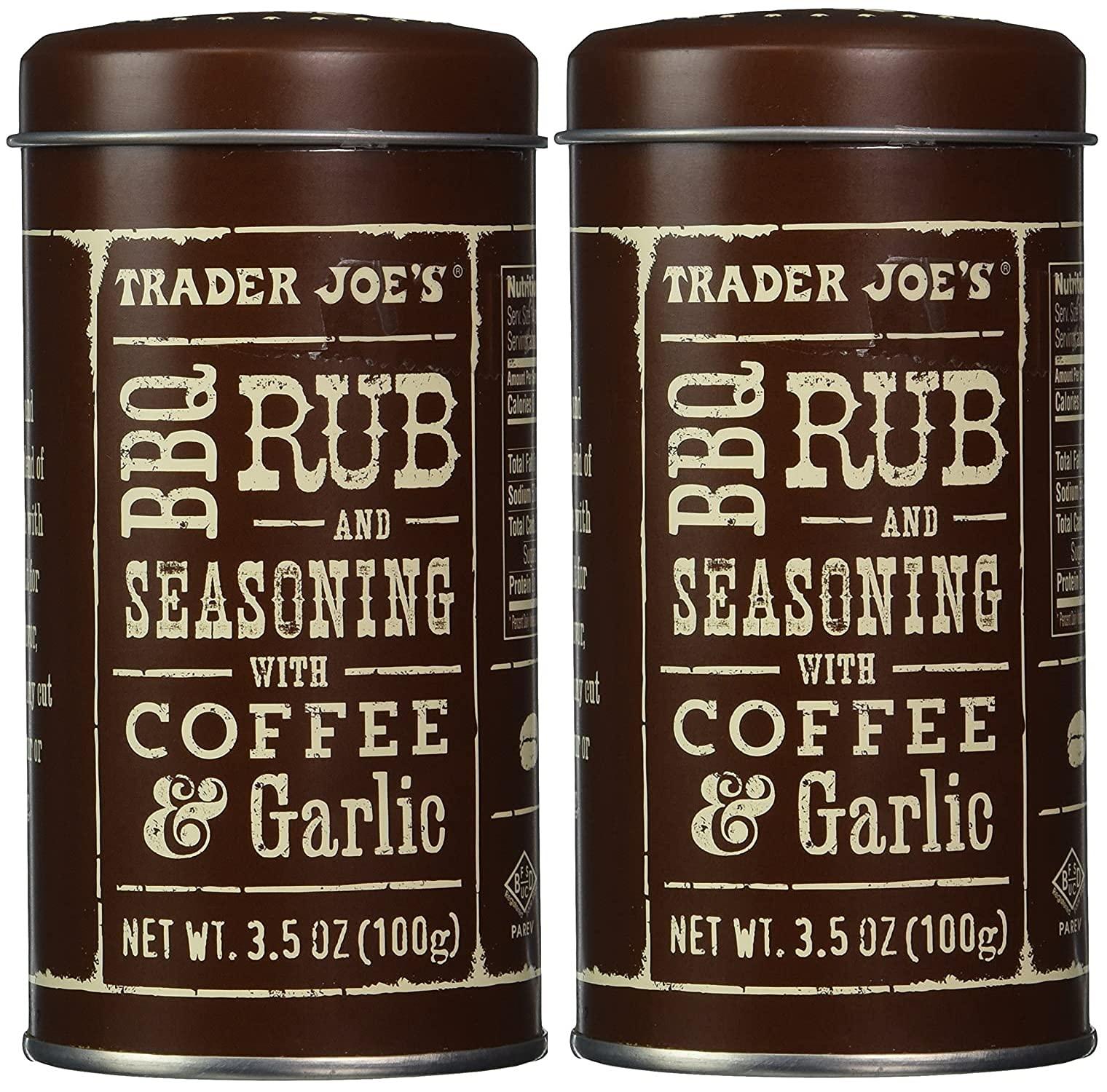 Trader Joe's Trader Joe's BBQ Rub and Seasoning with Coffee & Garlic(Two-Pack)