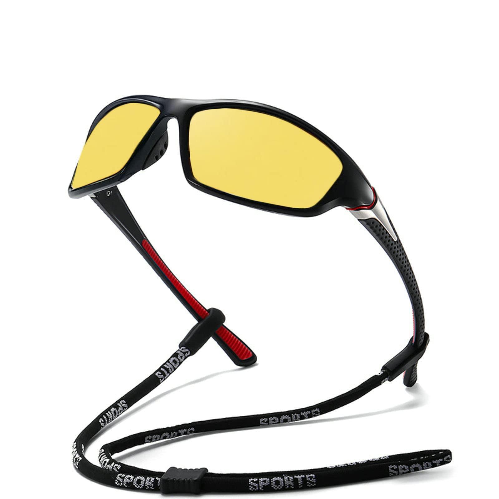 helena Night Vision Glasses for Driving: Anti Glare Night Driving Reading Glasses for Men (red, 1.5, multiplier_x)