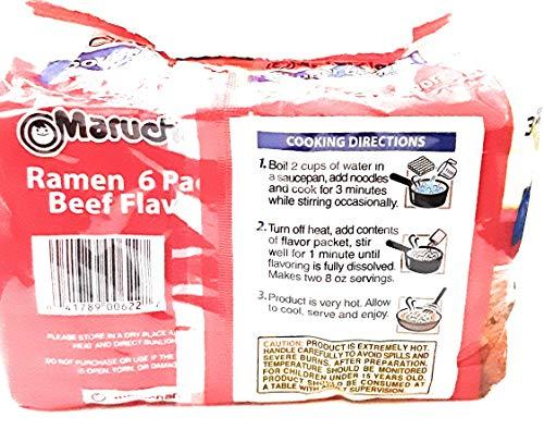 Maruchan Maruchan Beef Flavor Ramen Noodle Soup - 6 Packets