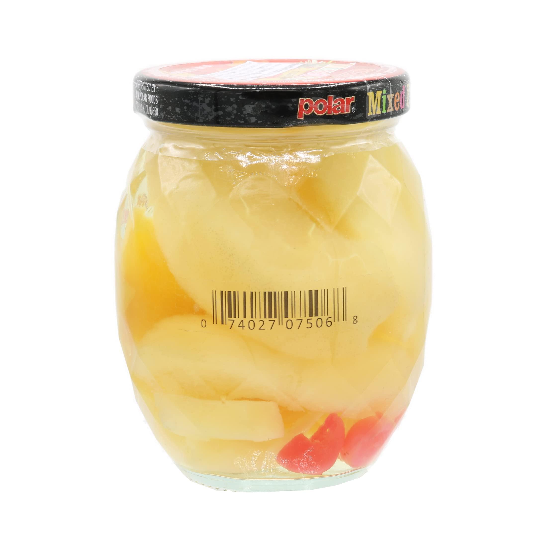 Polar Products MW Polar Mixed Fruit in Jar 10 Ounce (Pack of 12)