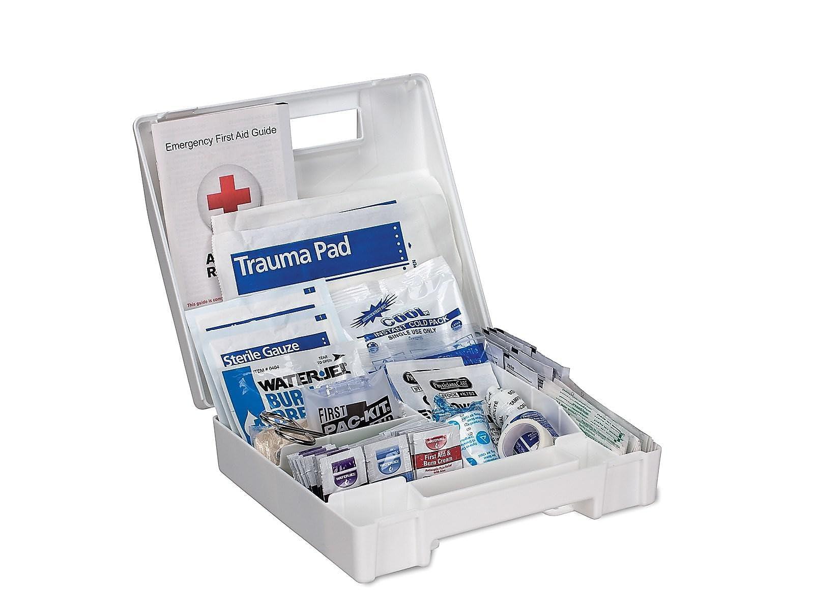 First Aid Only First Aid Only 90562 ANSI A 25-Person Emergency First Aid Kit for Office, Home, and Construction, 89 Pieces