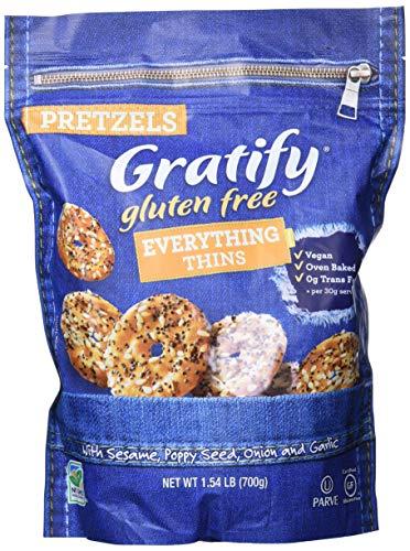 Gratify Gratify Gluten Free Everything Thins Pretzels (Net Wt 24 .64 OZ