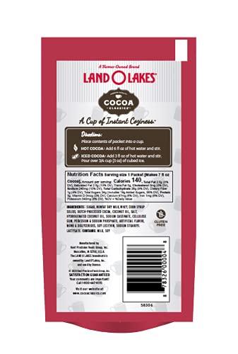 Land O Lakes Land O Lakes Cocoa Classics, Raspberry & Chocolate Hot Cocoa Mix, 1.25-Ounce Packets (Pack of 36)