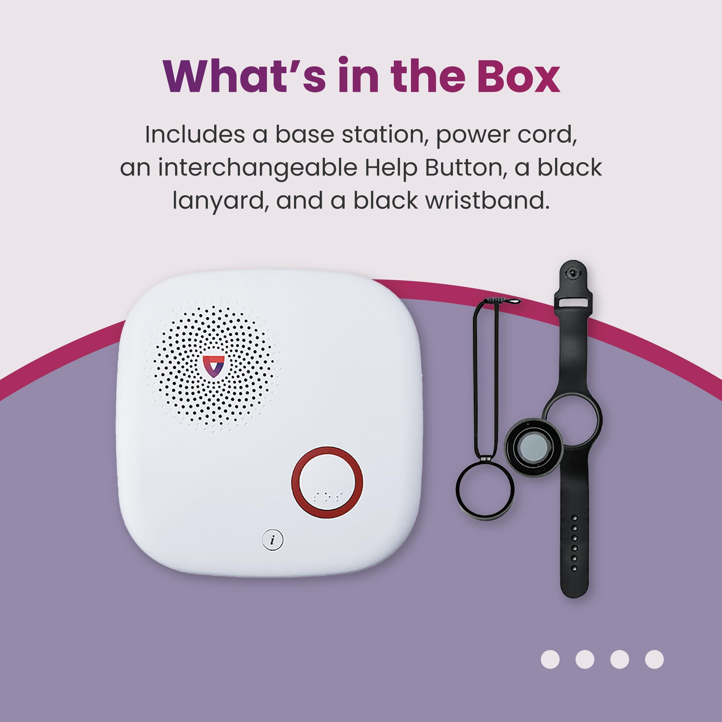 Medical Guardian Medical Guardian MGHome Cellular Home Medical Assistant & Alert Systems for Seniors - Fast, Reliable 4G Coverage & 24/7 Emergency Operator Care