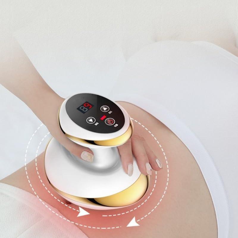 Supdriver Supdriver Electric Gua Sha Massage, Heating Negative Pressure Magnetic Wave Therapy Instrument, Scraping Detox Massager, Negative Pressure Linfa Detox SPA GuaSha Massager