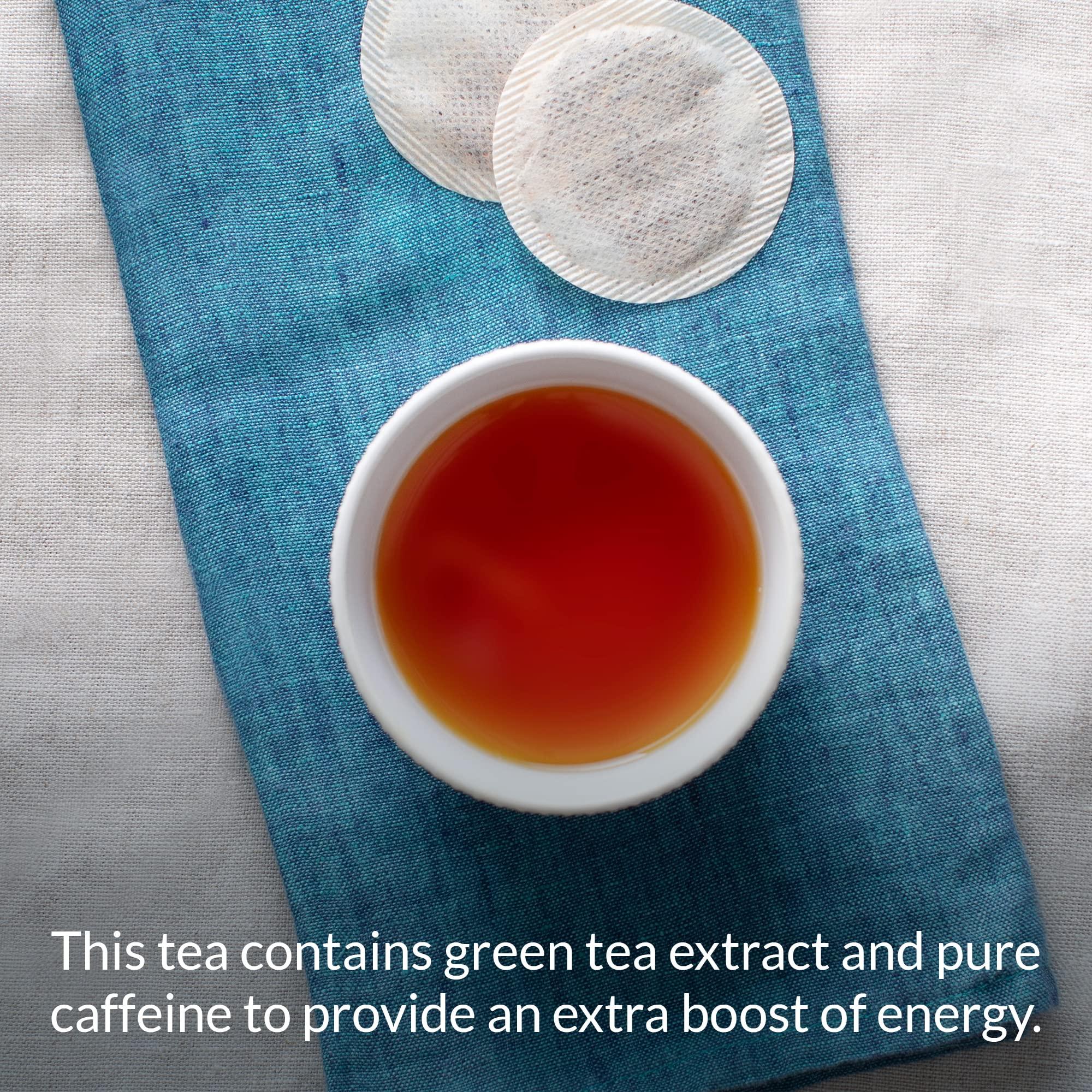 The Republic of Tea The Republic Of Tea HiCAF Toasted Coconut Black Tea, 250 Tea Bags, High-Caffeinated Gourmet Herbal Blend