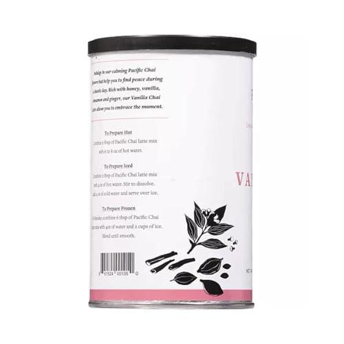 Pacific Chai Pacific Chai Mix Chai Latte Vanilla, 10 oz (Pack of 12)