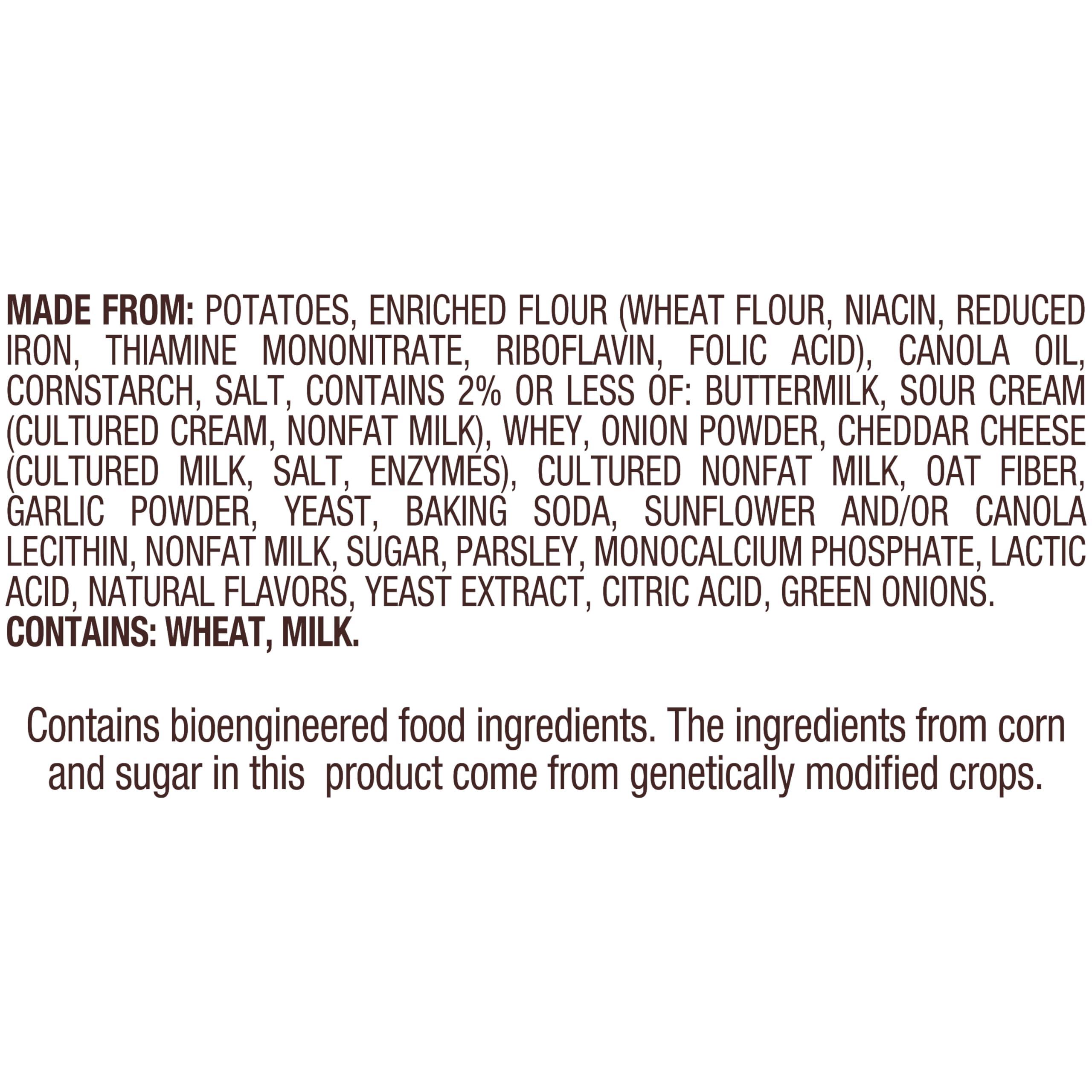 Pepperidge Farm Goldfish Crisps Sour Cream & Onion Baked Chip Cracker Snacks, 6.25 Oz Bag