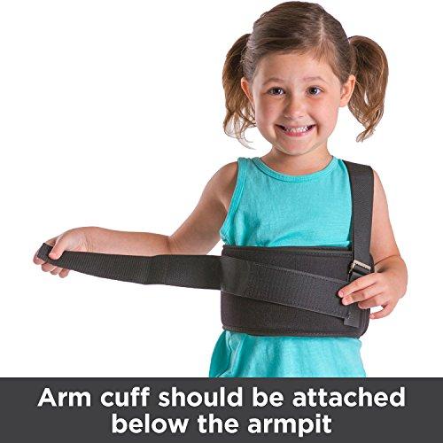 BraceAbility BraceAbility Pediatric Shoulder Immobilizer | Child Size Arm Sling Stabilizer for Broken Collarbone & Shoulder Injuries - Fits Toddlers, Kids, Youth & Teens (20" - 30" Chest Circumference)