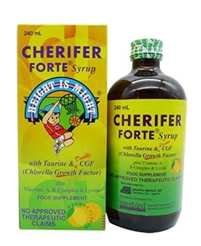 Cherifer CHERIFER Forte Syrup with Taurine & Double Chlorella Growth Factor 240ml
