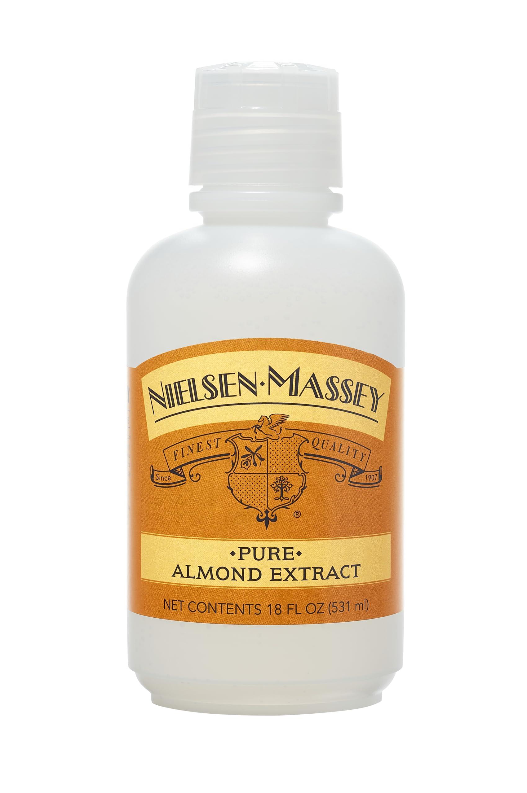 Nielsen-Massey Nielsen-Massey Pure Almond Extract for Baking and Cooking 18 Ounce Bottle
