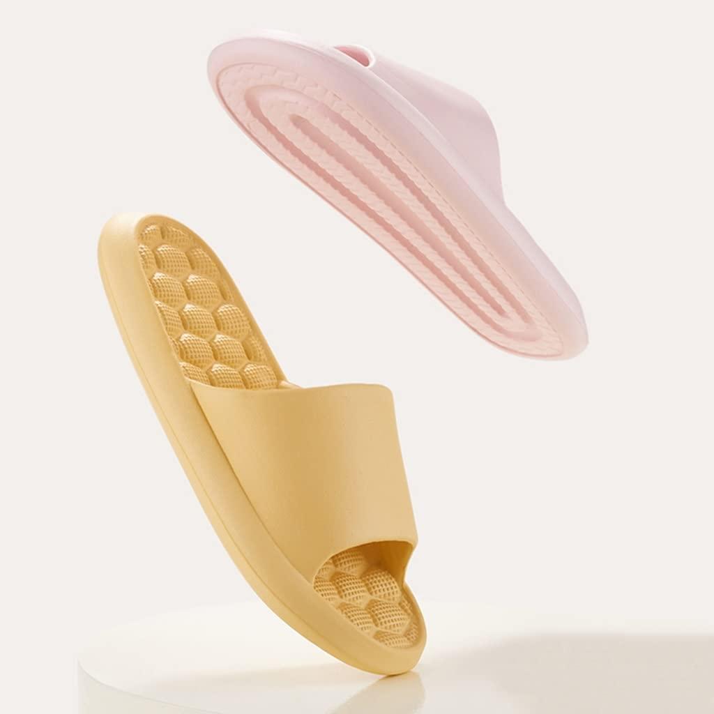 WIGSELBL Massage Slippers Reflexology Sandals For Men & Women Acupressure Foot Massage Slippers Acupuncture Acupoint Massage Sandals Shoes,Reflexology Health Shoes Bathroom Slippers ( Color : Black , Size : EU