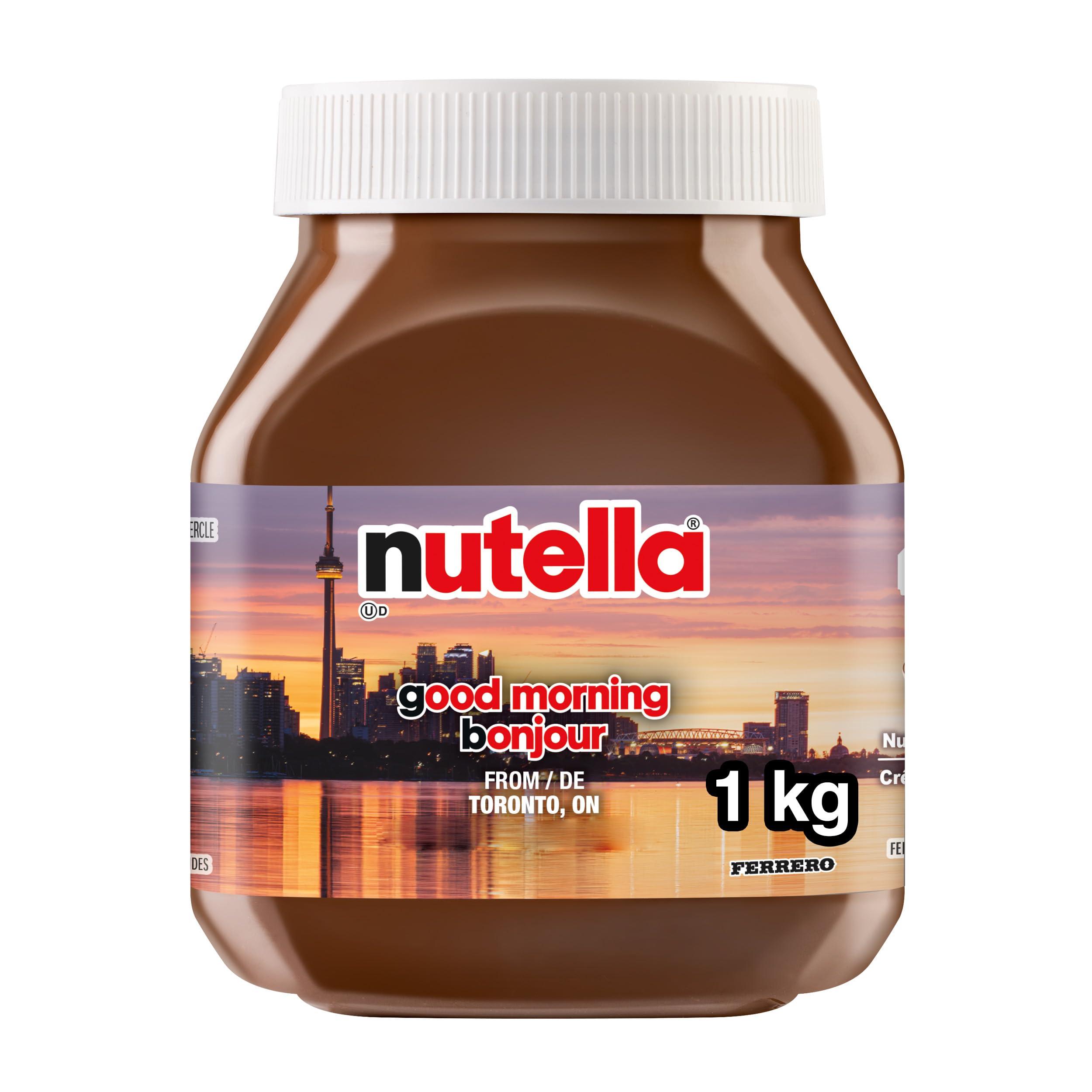 Nutella Nutella Hazelnut Chocolate Spread, 1kg/35.3 oz, (6 pack) {Imported from Canada}