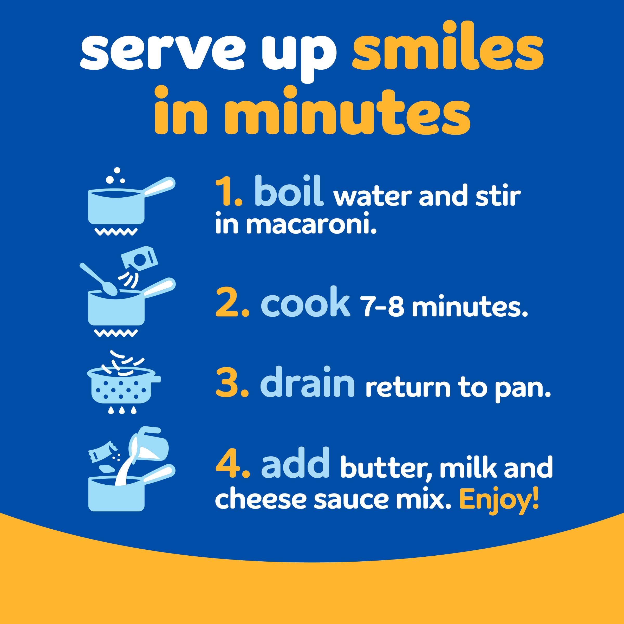 Kraft Mac & Cheese Kraft Original Macaroni & Cheese Dinner (7.25 oz Box) (Pack of 6)