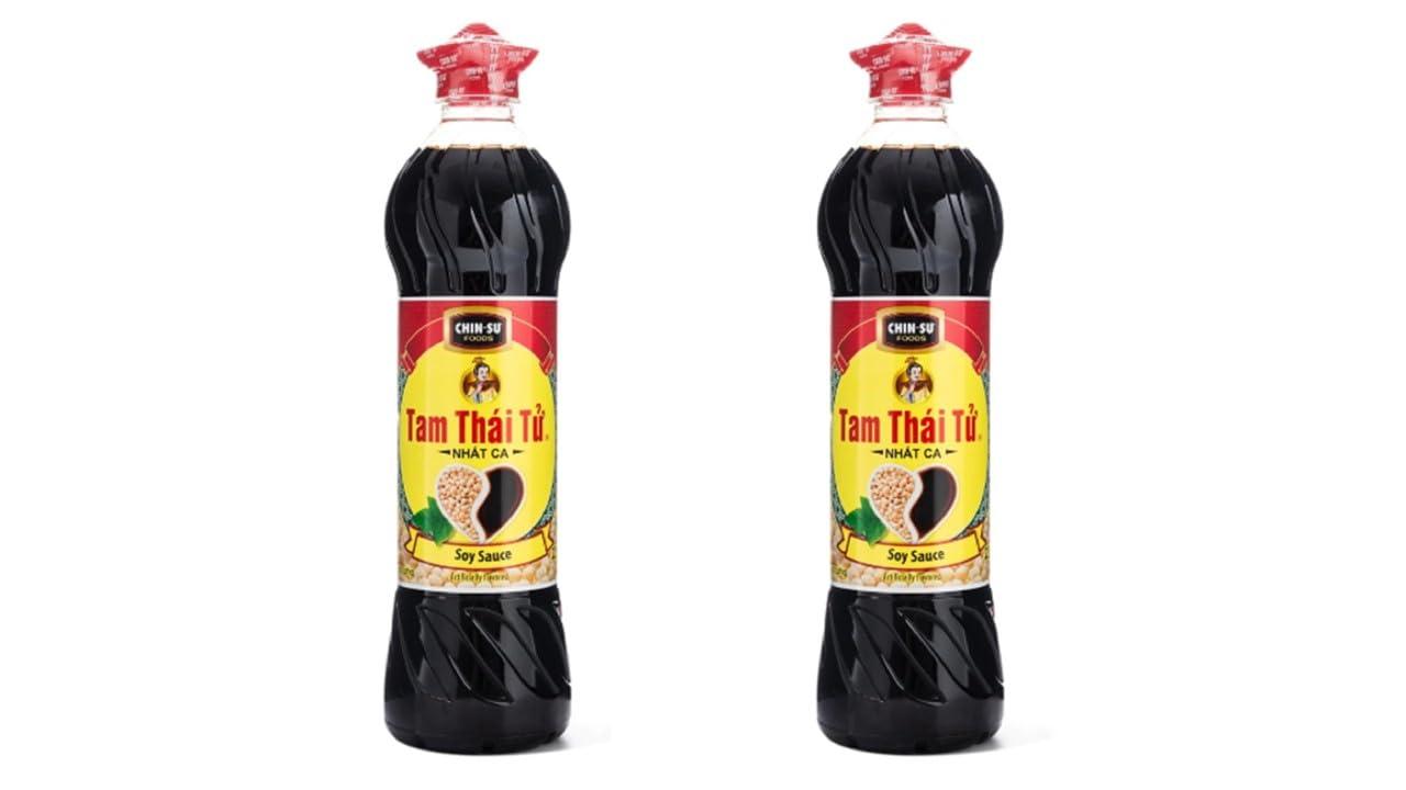 Generic Generic 2 Packs - Tam Thai Tu Soy Sauce - Nuoc Tuong Tam Thai Tu - 650 ml per Bottle x 2 Bottles per Order