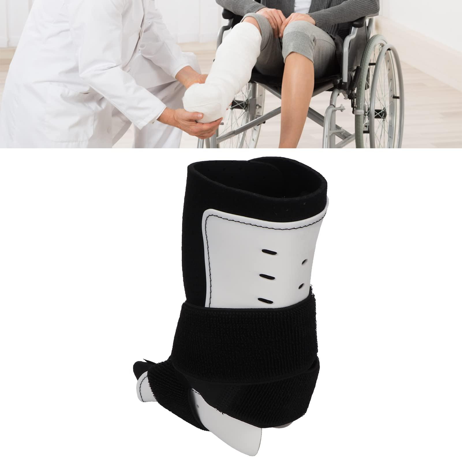 HEITIGN Foot Splint Dual Use Foot Straightener Foot Support Braces Broken and Foot Splints Foot Brace for Arthritis Pain Reduce Ankle Fixation Brace Support for Gym (Right Foot L/XL)