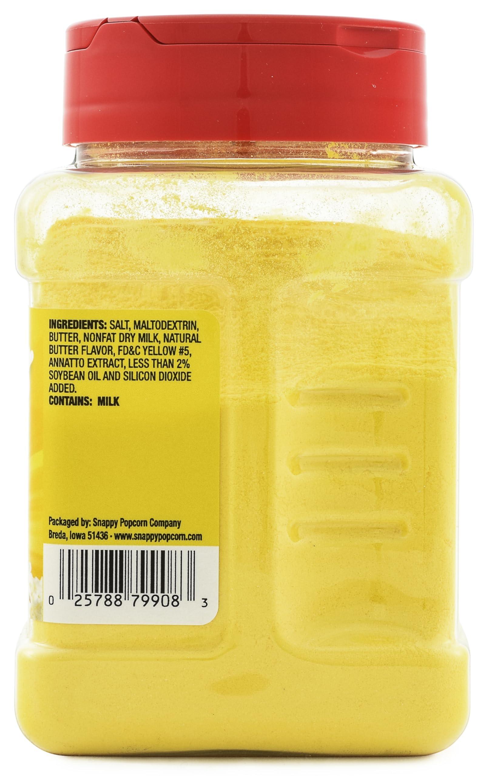SNAPPY Snappy Butter Popcorn Seasoning, 12 oz, 12 Count