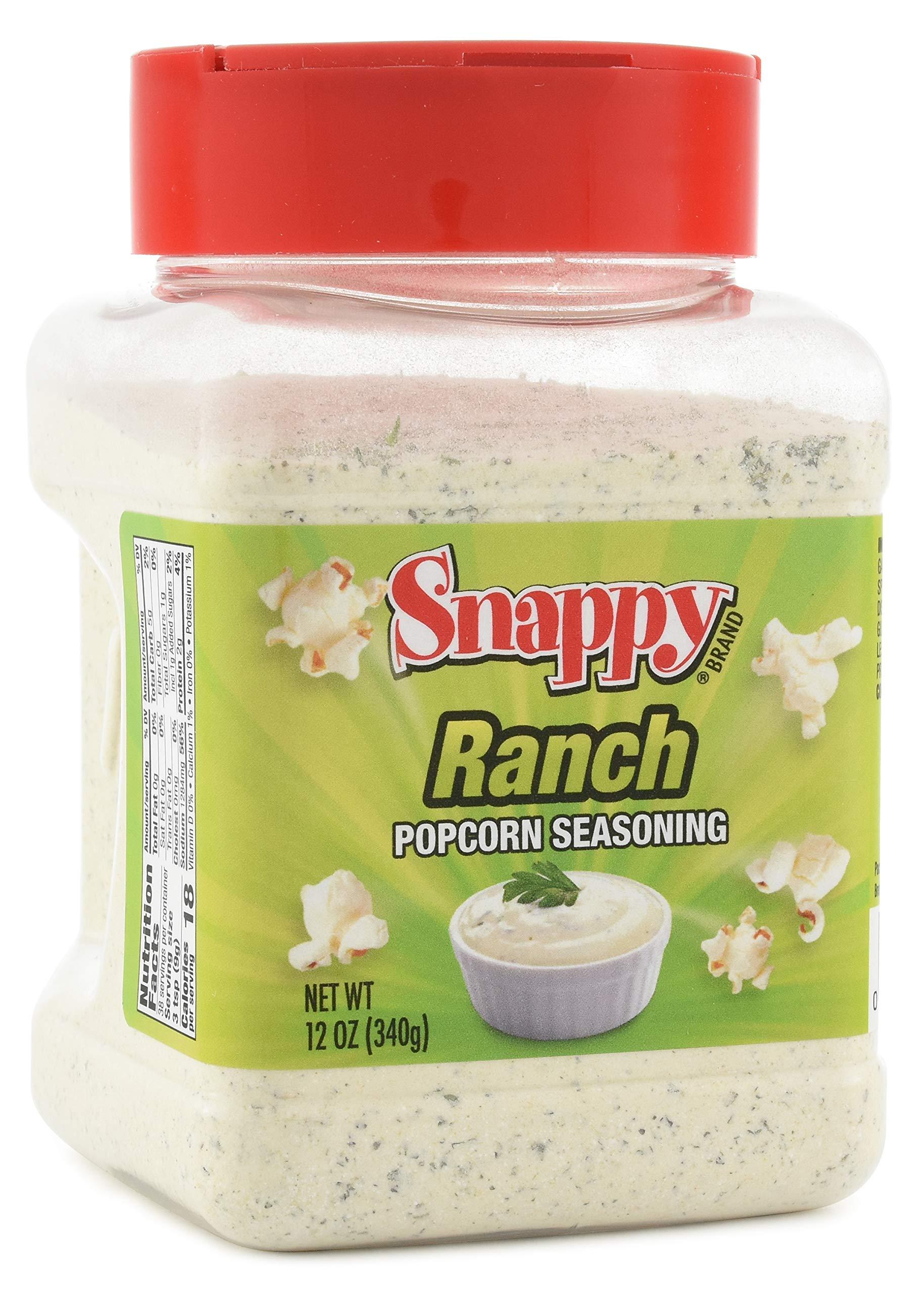 SNAPPY Snappy Mix & Match Popcorn Seasonings & Salts, 3 Pack