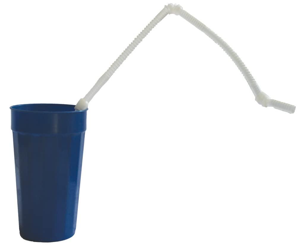 Freedom Distributors Promoting Independence Original Extra Long Bendable Drinking Straws Pkg of 10 for disabled