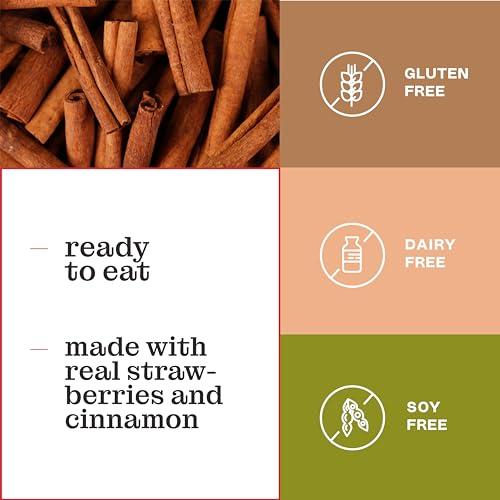 Katz Gluten Free Katz Gluten Free Toaster Pastries. Cinnamon. Easy Breakfast Food Or Anytime Healthy Snacks For Adults & Kids. Gluten Free. Dairy Free, Nut Free, Peanut Free, Soy Free. Kosher Snacks. Healthy Snacks For Adults & Kids 8 OZ (Pack Of 1)