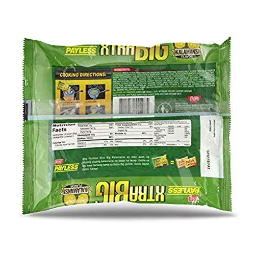 Payless Payless Xtra Big Pancit Canton Kalamansi Flavor 130g, 6 Pack