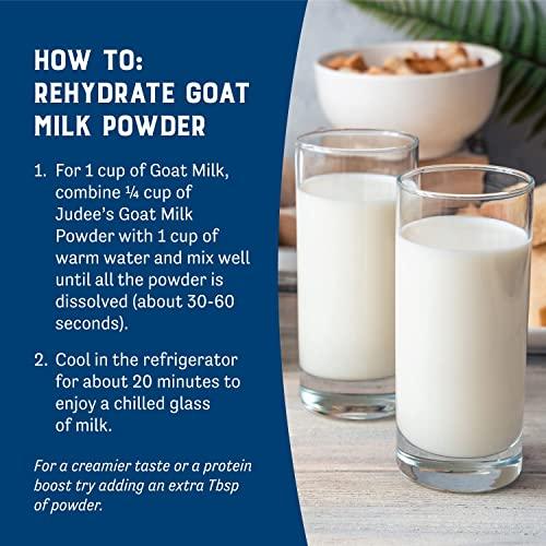 Judee's Gluten Free Judee's Goat Milk Powder 1.5 lb - Blends Well in Smoothies and Great for Baking - Convenient for Travel, Hiking, and Camping - Non-GMO, Gluten-Free and Nut-Free