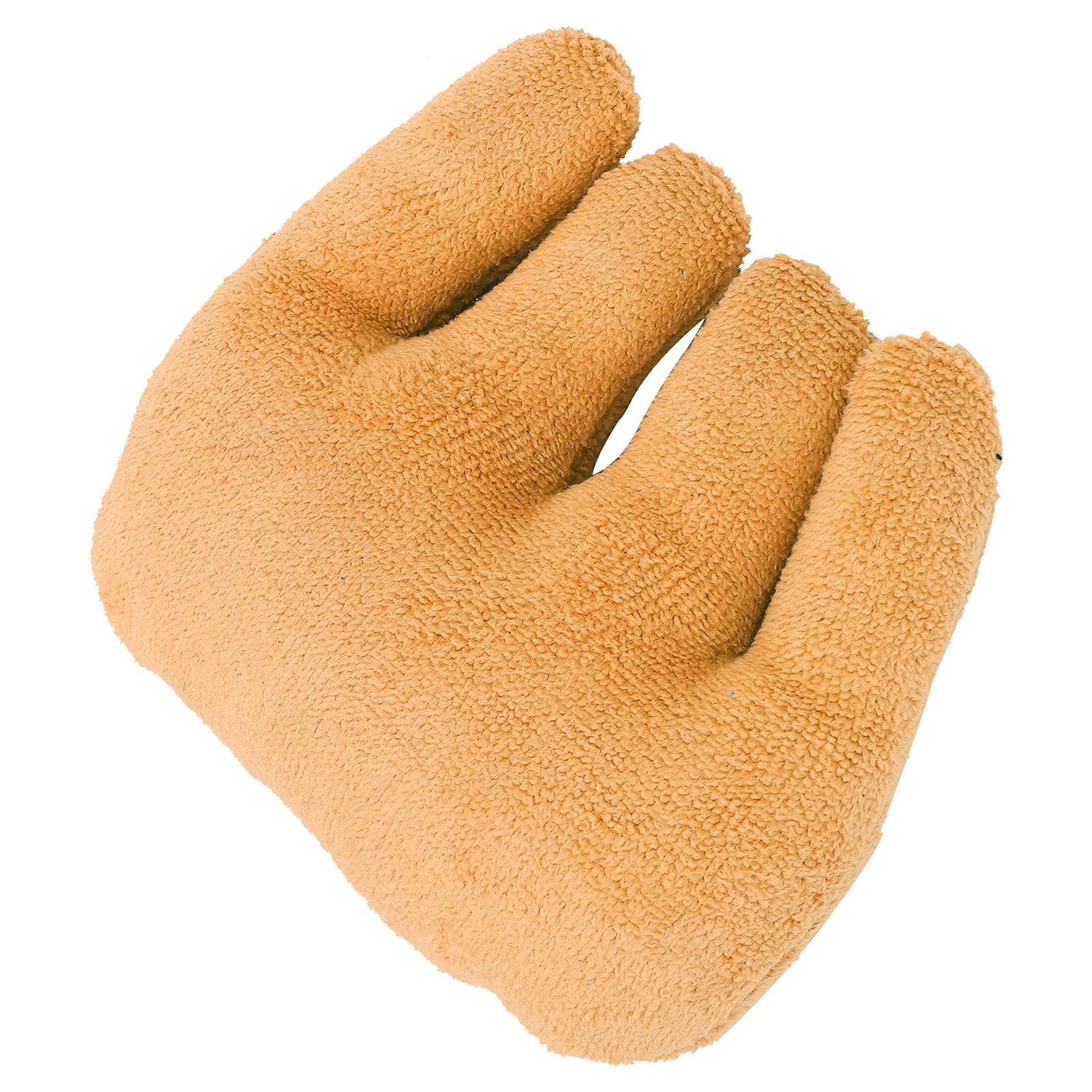 zjchao Palm Protector with Finger Contracture Cone with Finger Separator, Finger Separators Finger Splints Hand Contracture Cushion Palm Grips Finger Rehabilitation Training Device