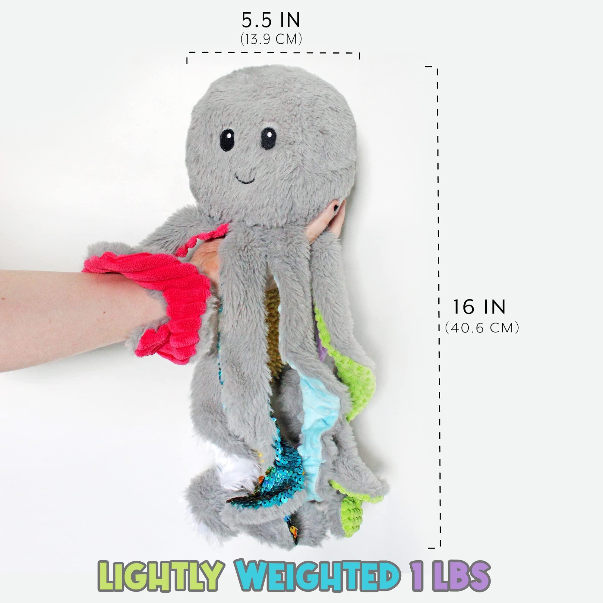 MEAVIA MEAVIA Sensory Octopus Plush Toy, Fidget Plush for Special Needs and Sensory Fun, FEELix Collection