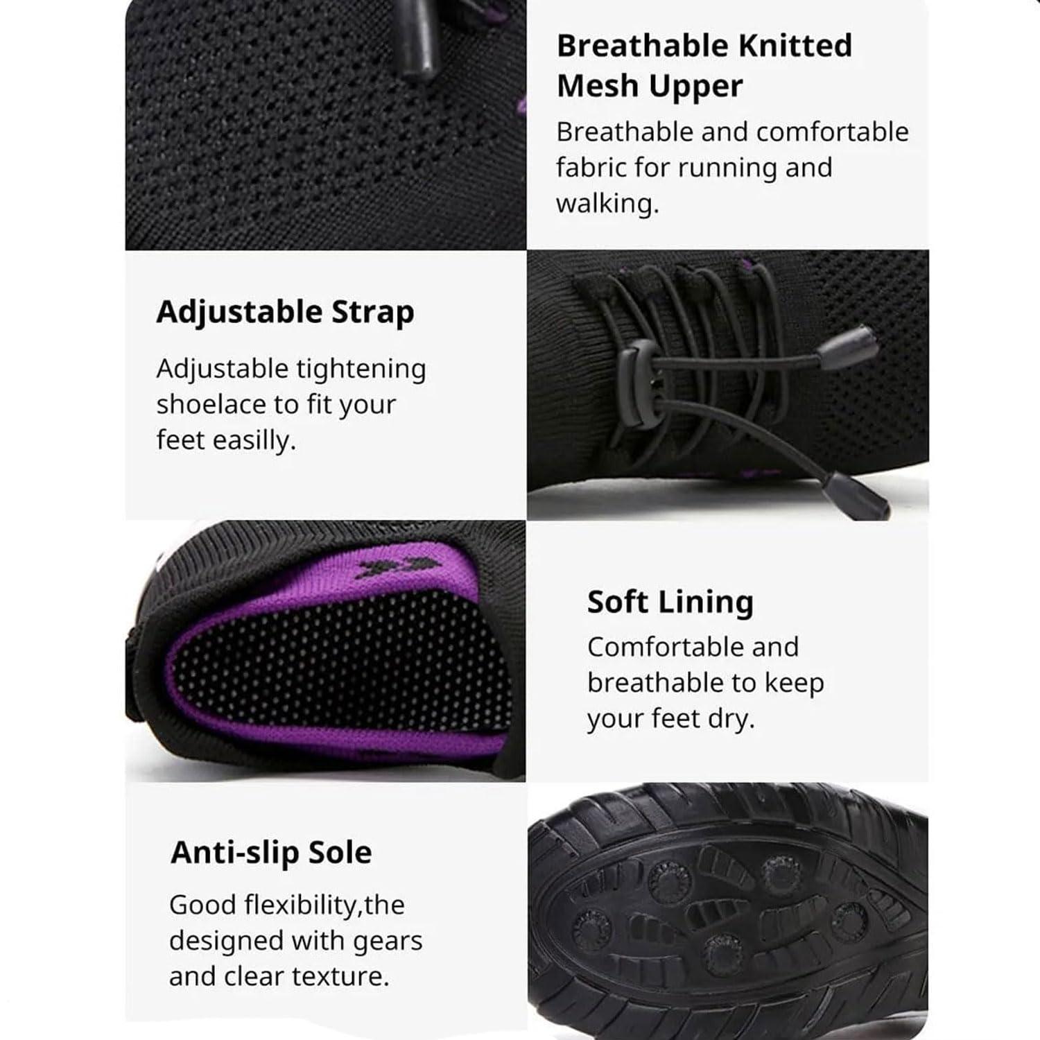 WFYYN AYAY WFYYN AYAY Orthofit Comfort Shoes,Walking Shoes with Arch Support and Comfort,Ladies Orthopedic Shoes, Breathe Plantar Fasciitis Shoes(Size:41,Color:Red)