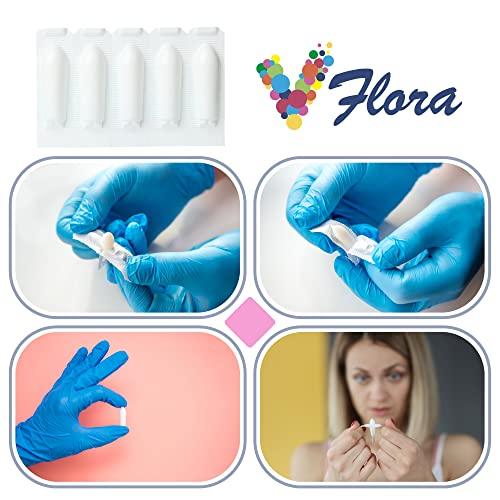 VagiBiom VagiBiom 5-Day Vflora (Lactobacillus crispatus + L. gasseri) to Balance Intimate Flora. Nourish and Nurture Good Flora for Skin Health. Ultra Potent 100% Natural Vegan (5 Suppositories)