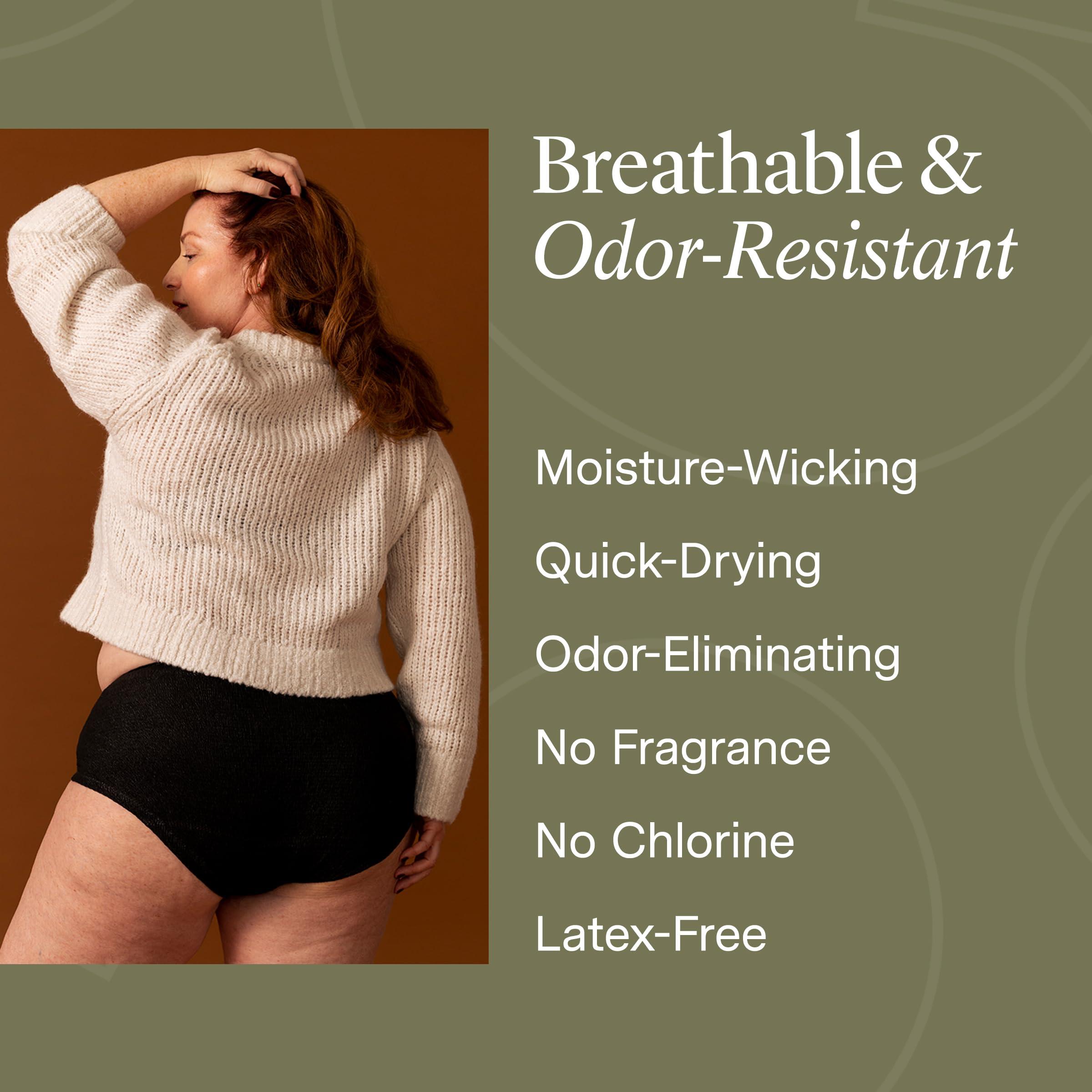 Hazel Hazel High-Waist Pull-Ups Disposable Womens Underwear, Black, Large, 10 Counts, Pack of 1