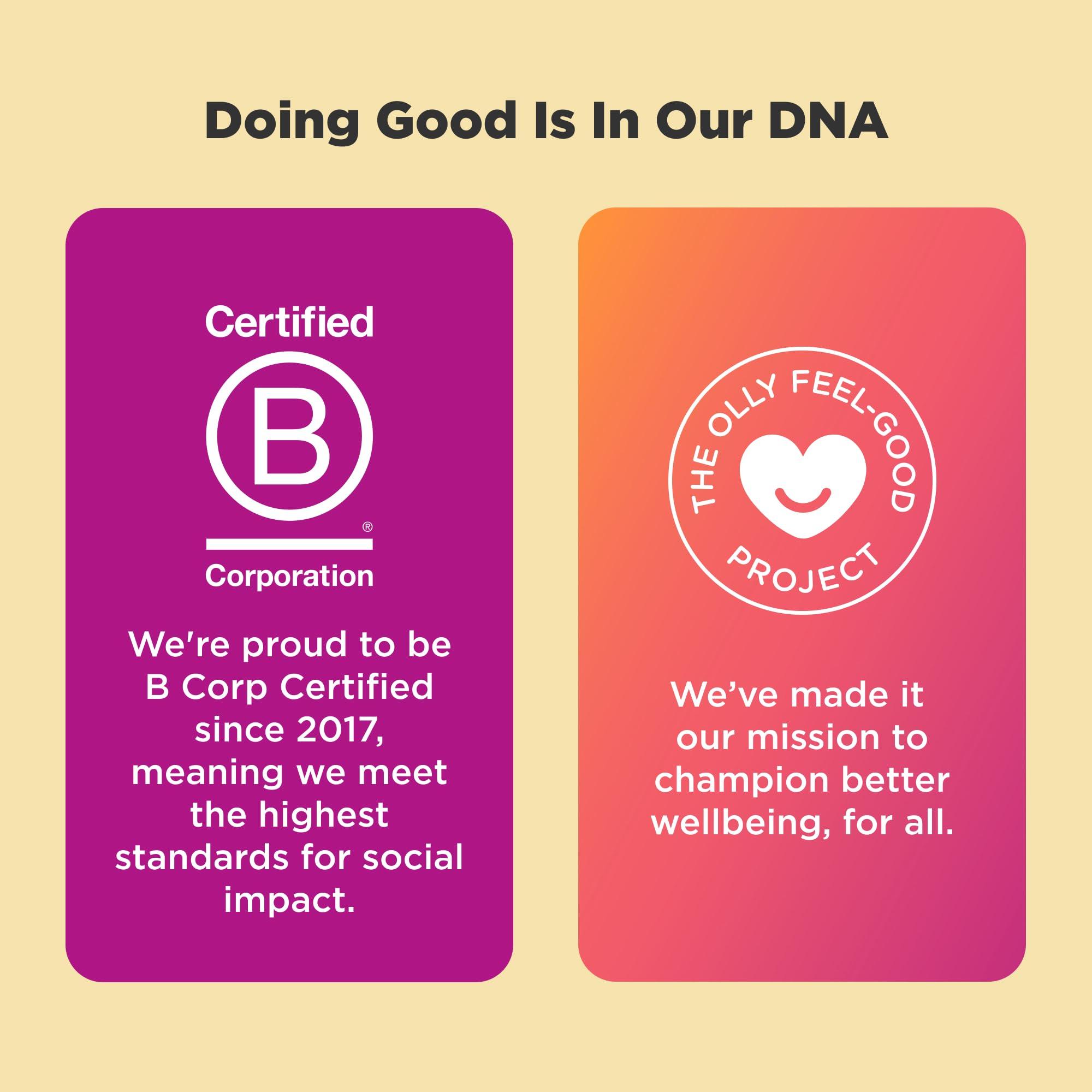 OLLY OLLY Kids Multivitamin & Probiotic Gummy, Digestive Support, Vitamins A, D, C, E, B, Zinc, Chewable Supplement, Berry Flavor, 60 day supply - 120 Count