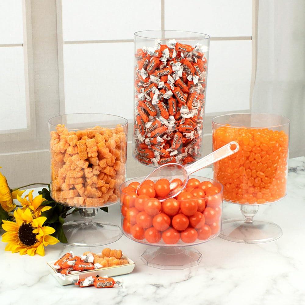 Just Candy Orange Value Size Candy Buffet - 775pcs (7.3 lbs)