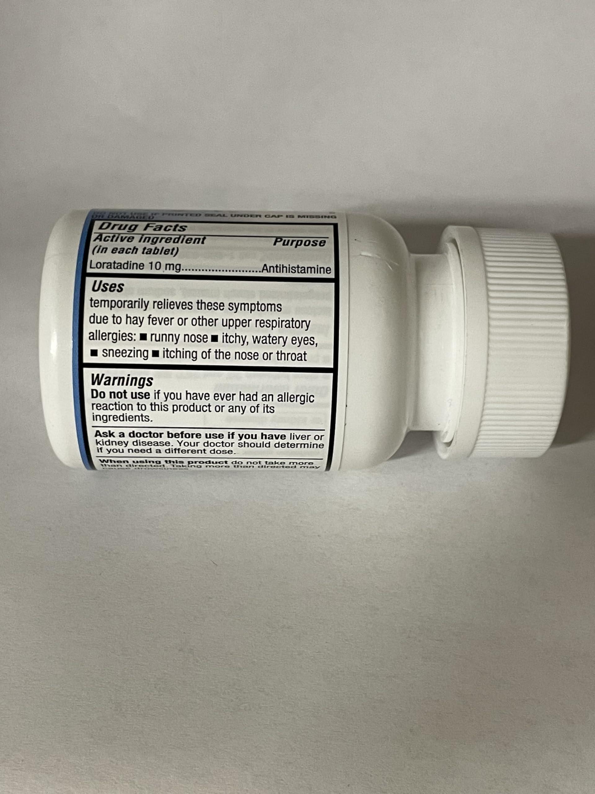 P Puregen Labs Puregen Labs Allergy Relief, Loratadine 10mg, 300 Tablets 24 Hour Non-Drowsy Antihistamine Allergy Medicine for Runny Nose, Sneezing, Itchy, Watery Eyes
