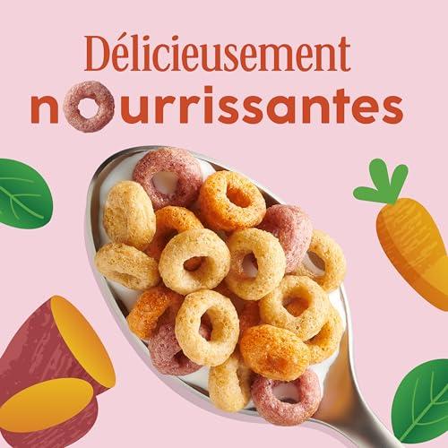 Cheerios Cheerios Veggie Blends, Apple Strawberry Cereal, 300g/10.5 oz. Box