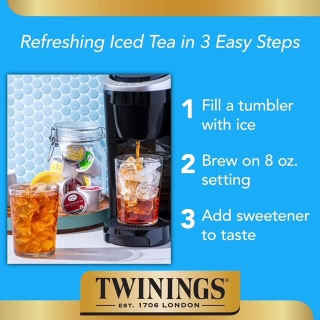 Twinings Twinings Green Tea K-Cup Pods for Keurig, 56 Count (Pack of 1), Smooth & Refreshing Flavour, Enjoy Hot or Iced