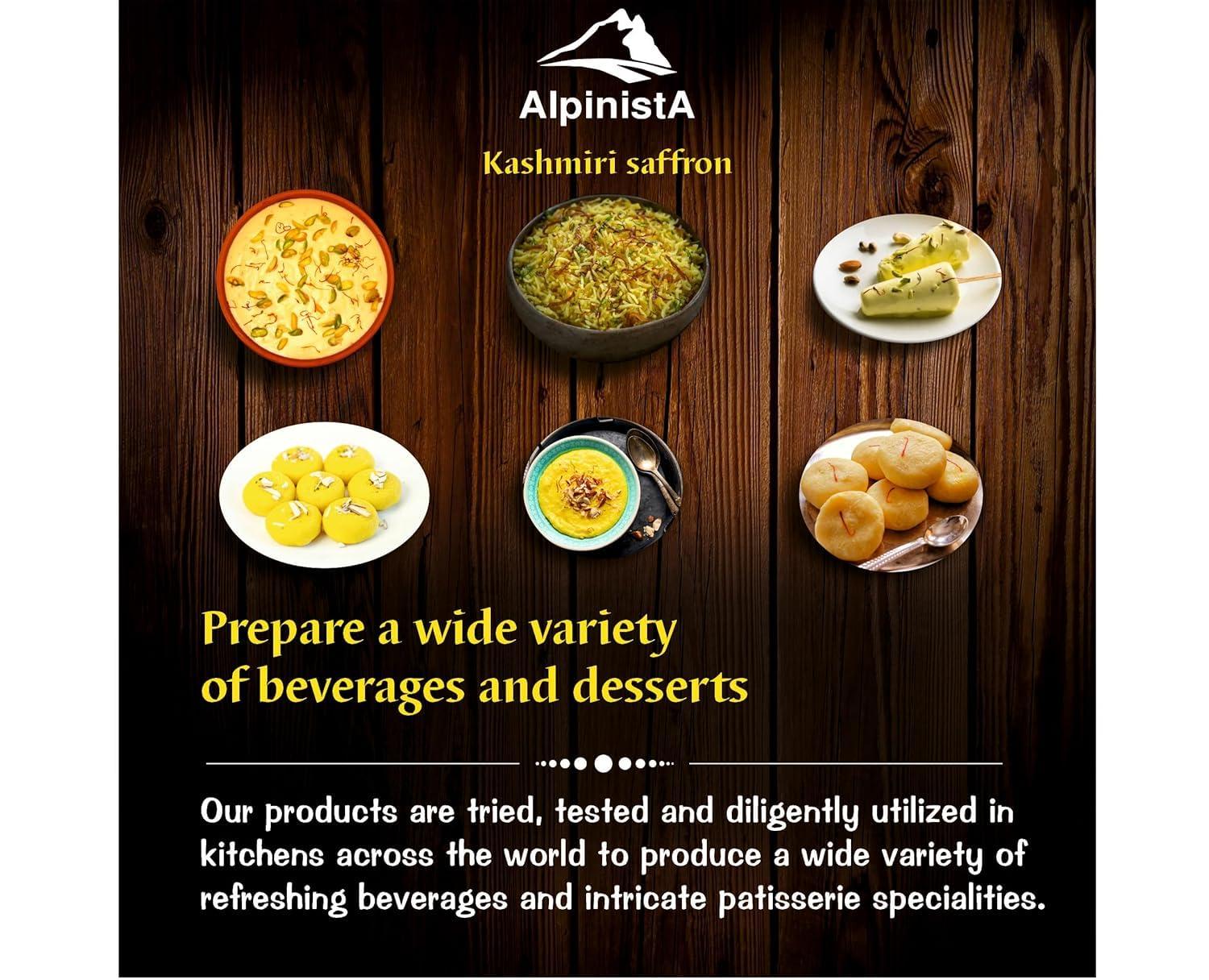 Generic Original Kashmiri Saffron 3g / kungumapoo, kesar (Grade A+++) kumkuma puvvu for Pregnant Women/Cooking/Skin/Pooja Pack of 3, (3 X 1g)