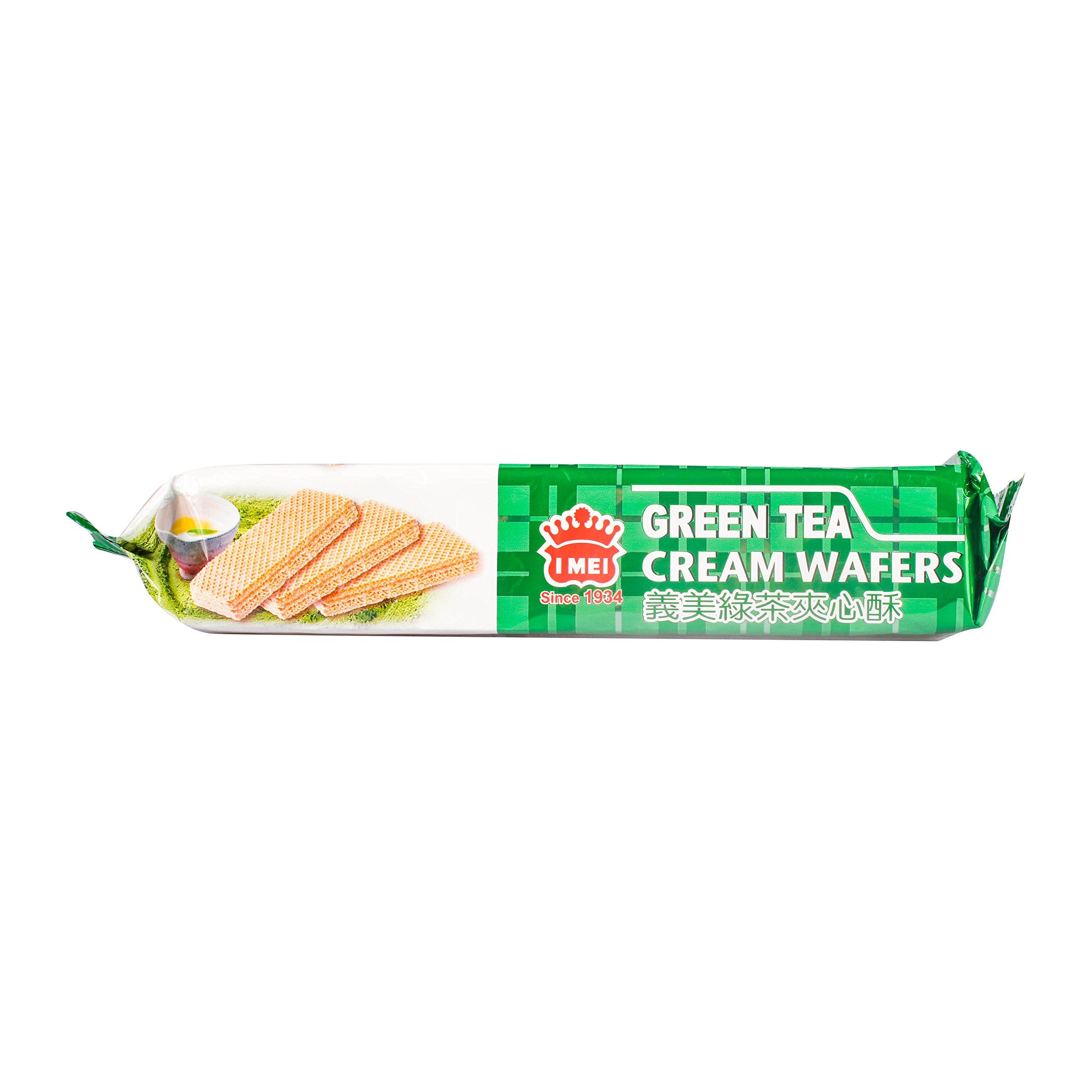 IMEI Mei Cream Wafer, Green Tea, 7.05 Ounce