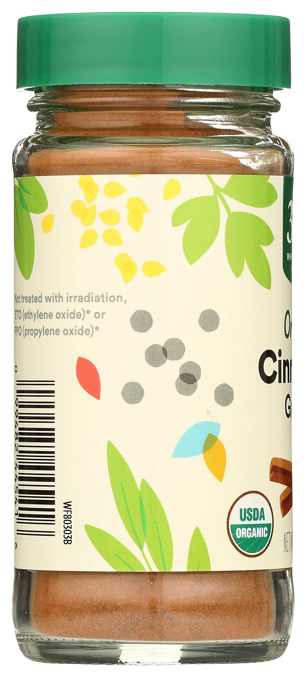 365 by Whole Foods Market 365 by Whole Foods Market, Organic Ground Cinnamon, 1.9 Ounce (Pack of 2)
