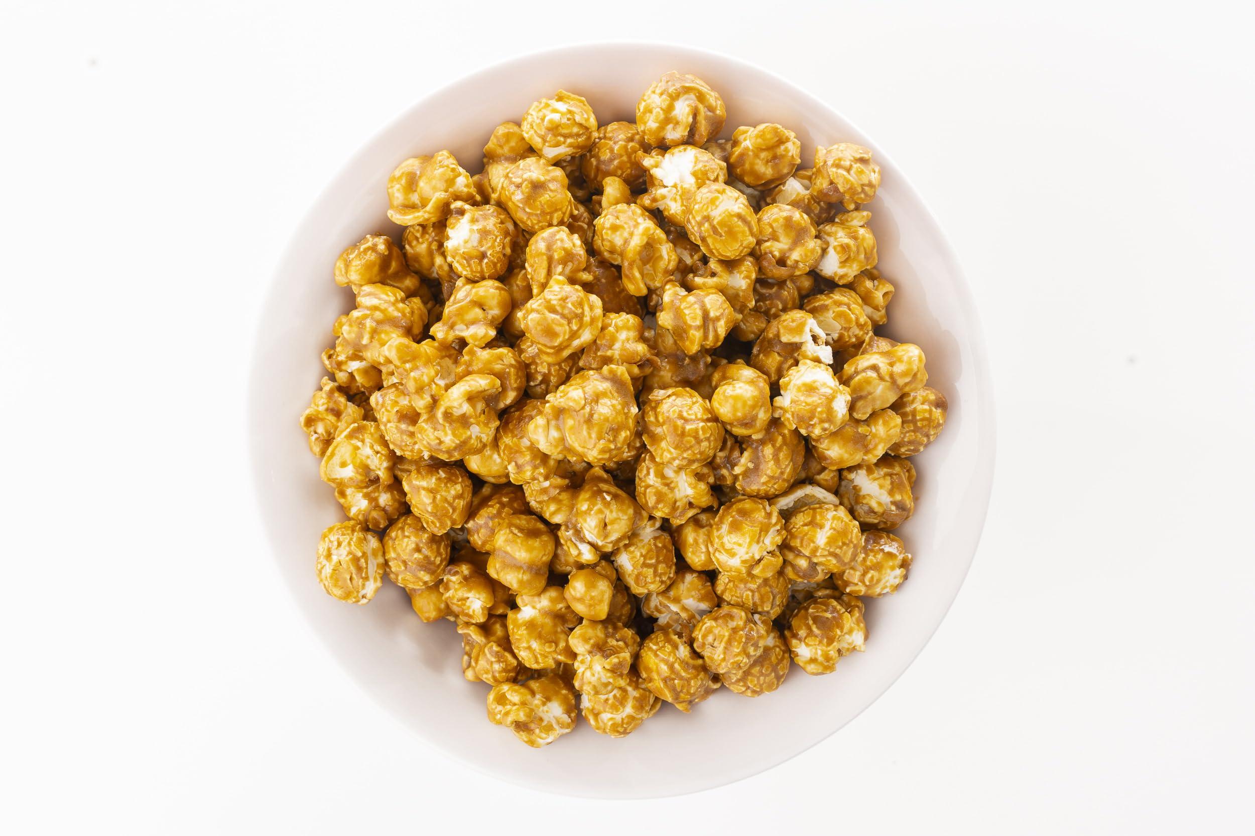 DEL\'S POPCORN SHOP Gourmet Popcorn Variety Pack (2 Pack) Popcorn Gift Set (White Cheddar/Caramel)