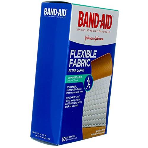 Band-Aid BAND-AID® Brand Flexible Fabric Bandages XL, 10 Count