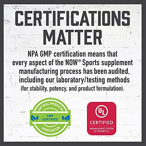 NOW NOW Sports Nutrition, Pea Protein 24 g, Fast Absorbing, Unflavored Powder, 7-Pound