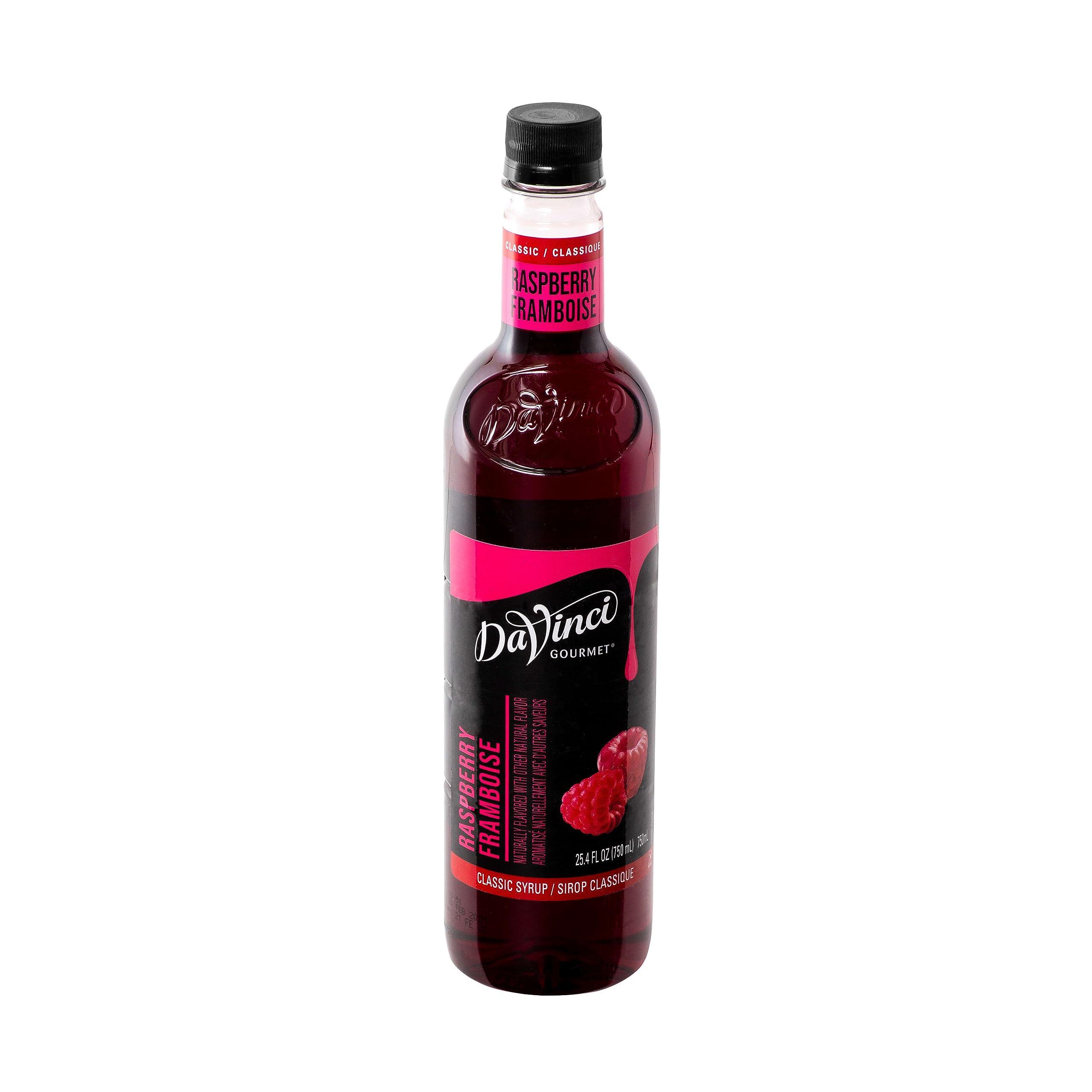 DaVinci Gourmet DaVinci Gourmet Classic Raspberry Syrup, 25.4 Fluid Ounce (Pack of 1)