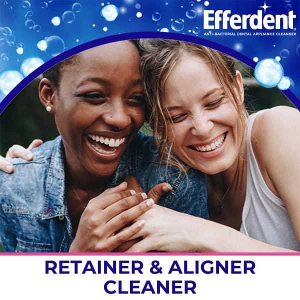 efferdent Efferdent Retainer & Denture Cleaner Tablets, Complete Clean, 44 Count, (Pack of 3)
