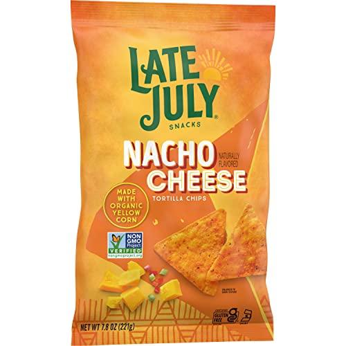 Late July Late July Snacks Nacho Cheese Tortilla Chips, 7.8 Oz