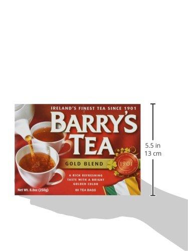 Barry's Tea Barry's Tea Gold Blend irish, 80 Count (Pack of 3) (01226422)