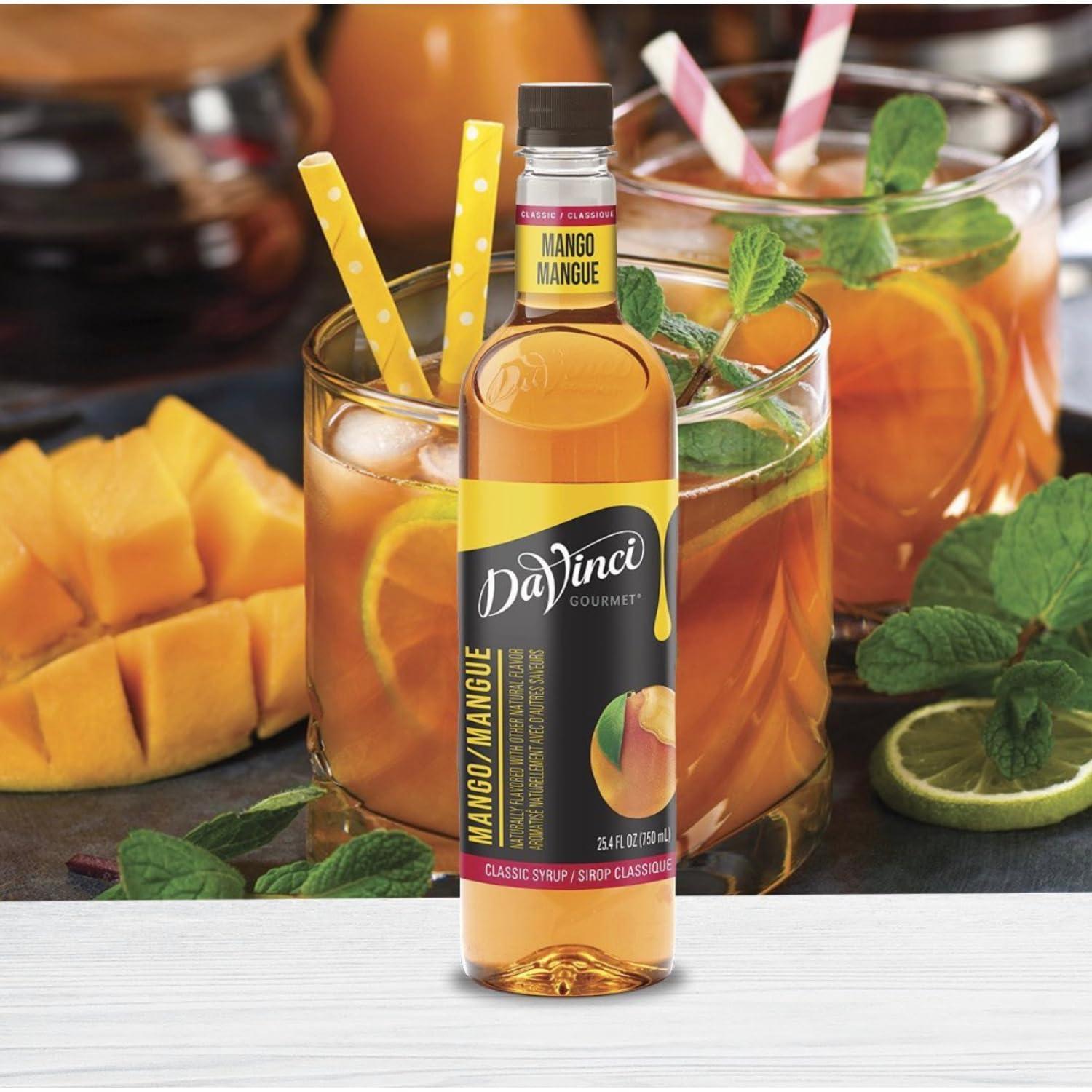 DaVinci Gourmet DaVinci Gourmet Classic Mango Syrup, 25.4 Fluid Ounces (Pack of 1)