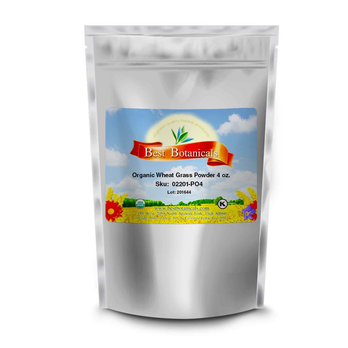 Best Botanicals Best Botanicals Wheat Grass Powder 4 oz. (Organic)